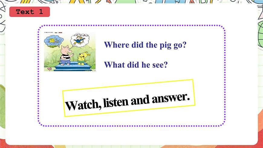 外研版（一起）英語四上Module 5 Unit 1 《We went to the Great Wall》課件第6頁