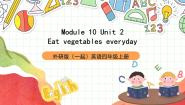 小学英语外研版 (一年级起点)四年级上册Unit 2 Eat vegetables every day.精品ppt课件