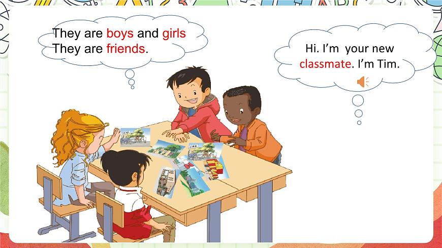 人教版新起點(diǎn)英語(yǔ)二上 Unit2《Boys and Girls》Lesson1 課件第6頁(yè)