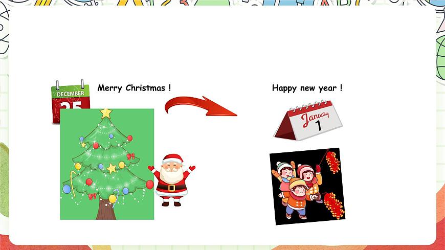 人教版新起點(diǎn)英語二上 Unit6《Happy Holidays》Lesson2 課件第4頁