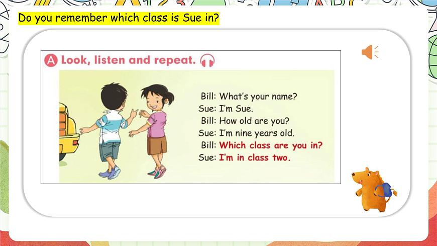 人教版新起點英語三上 Unit 1 《Myself》  Lesson 3 課件第5頁