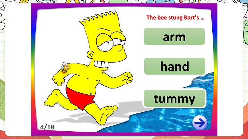 人教版新起點英語三上 Unit 2 《My body 》Lesson 3 課件第8頁