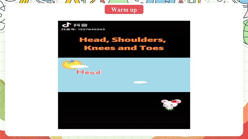 人教版新起点英语三上 Unit 2 《My body 》Let's check Fun time story 课件02