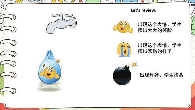 人教版新起点英语三上 Unit 2 《My body 》Let's check Fun time story 课件04