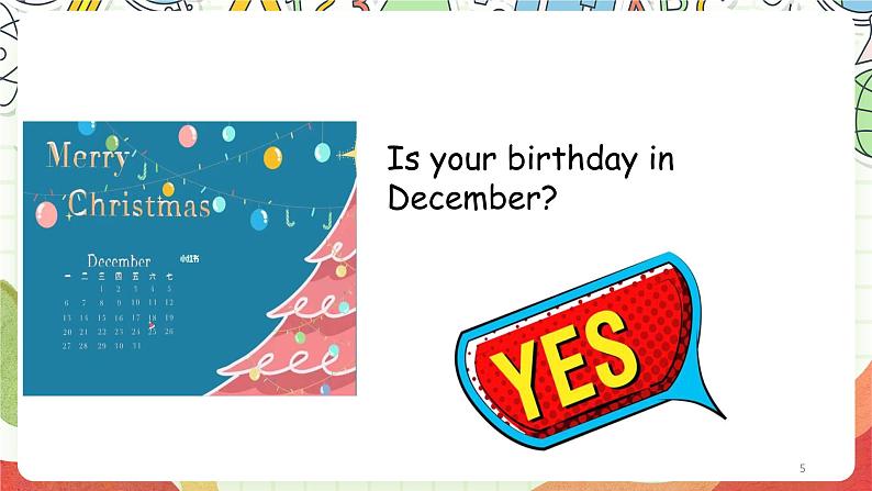人教版新起点英语三上 Unit 6 《Birthdays》 Story time 课件+素材05
