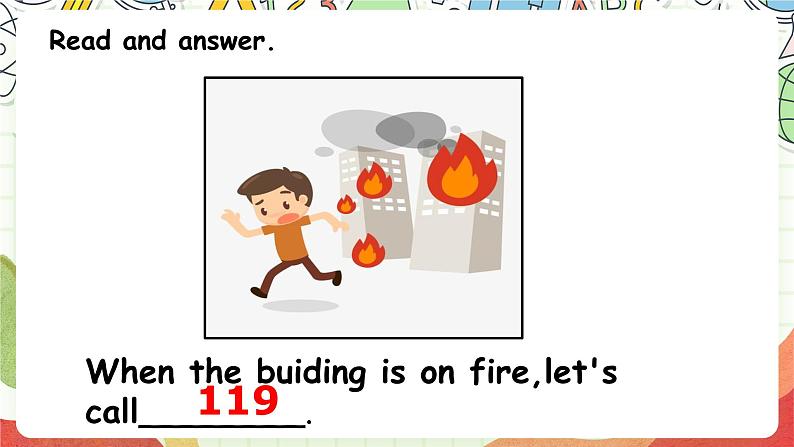 人教版新起点英语四上 Unit 4 《Asking for help》 fun time story time 课件08