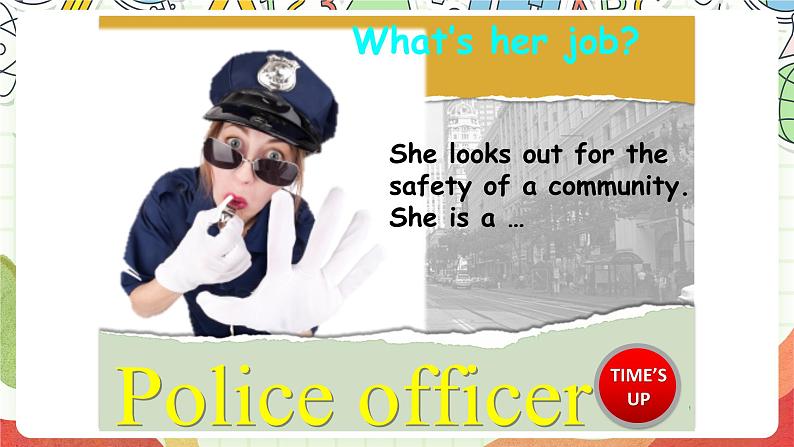 人教版新起点英语四上 Unit 6 《Jobs》 Lesson 2 课件06