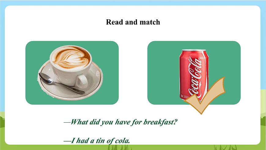 牛津深圳版英語六上Unit 3 《Healthy or unhealthy？ Look and learn Do a survey》課件第7頁(yè)