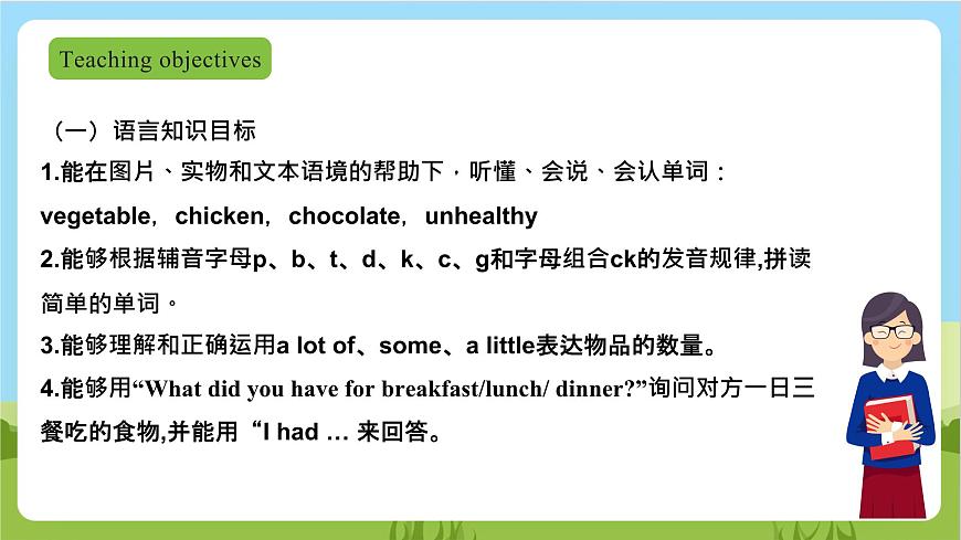 牛津深圳版英語六上《Unit 3 Healthy or unhealthy？ Look and read Learn the sounds》課件第2頁