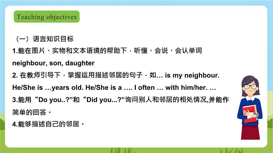 牛津深圳版英語(yǔ)六上 Unit 4 《Our neighbours Look and learn Think and write》課件第2頁(yè)