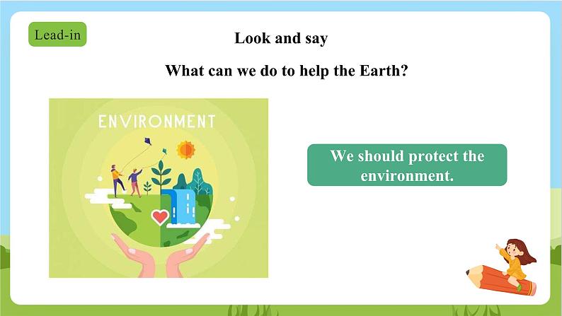 牛津深圳版英语六上Unit 12 《The Earth Look and learn Think and write》课件+教案+分层练习05