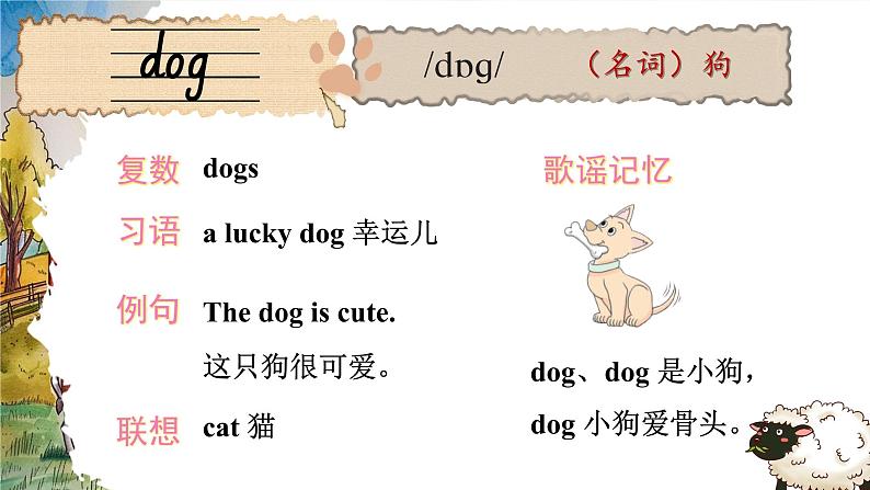 Unit 8 What’s this 单词讲解(课件)-2024-2025学年湘少版(三起)(2024)英语三年级上册05