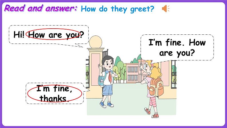 冀教版(三起)英语三上 Unit 1 Hello!Lesson 2 How are you(课件)08