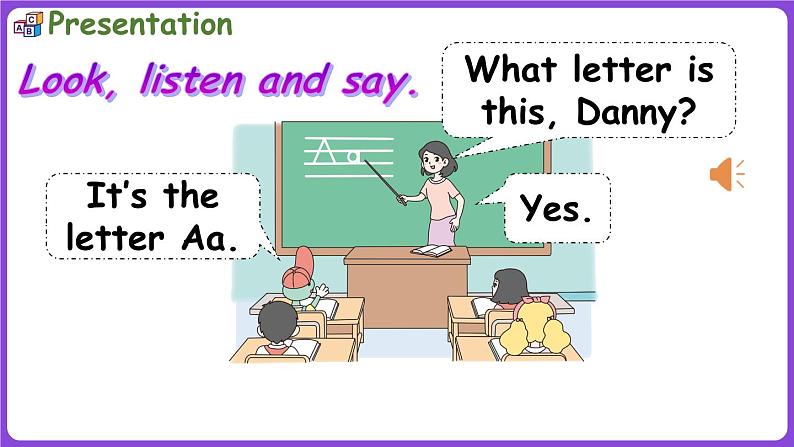 冀教版(三起)英语三上 Unit 2 My school Lesson 2 In the classroom(课件)04