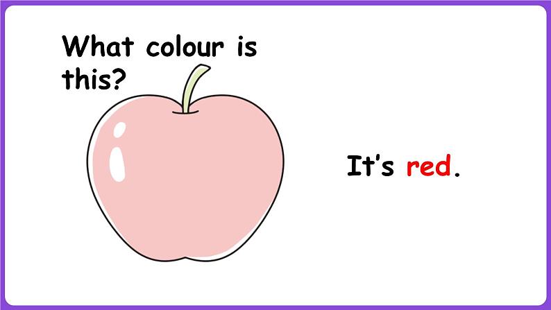 冀教版(三起)英语三上 Unit 3 Colours and letters Lesson 1 Fun with colours(课件)05