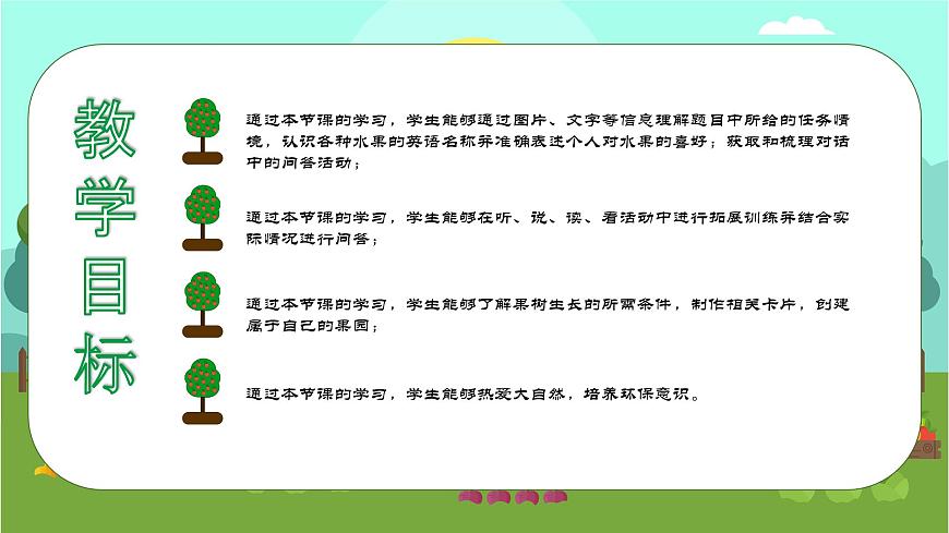 Unit 4 Plants around us 第4課時 Part B Start to read＆Part C(教學(xué)課件) 第2頁