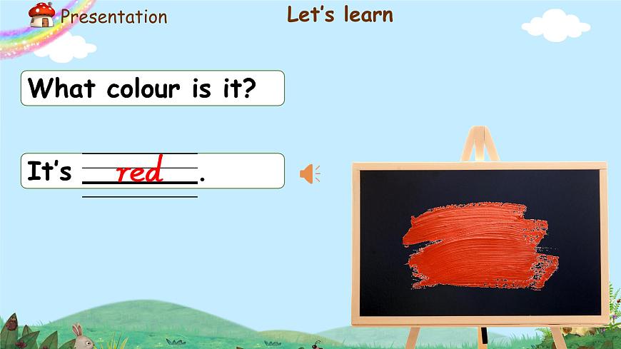 Unit 5 The colourful world 第1課時(shí) Part A Let's talk＆Let's learn(教學(xué)課件) 第8頁(yè)