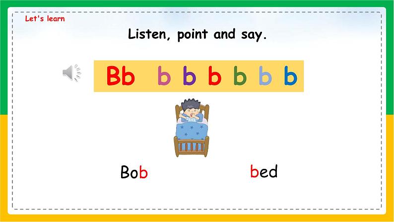 人教版(2024)三年级英语上册课件 3. Unit 1 Part A Letters and sounds06