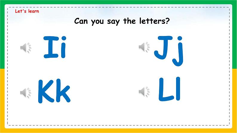 人教版(2024)三年级英语上册课件 3. Unit 3 Part A Letters and sounds03