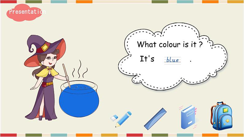 Unit 5 The colourful world Part A Let's talk &Guess and check(课件)-2024-2025学年人教版(2024)英语三年级上册第4页