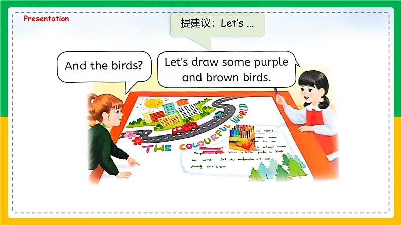 人教版(2024)三年级英语上册课件 4. Unit 5 Part B Let's talk & Draw and say第6页