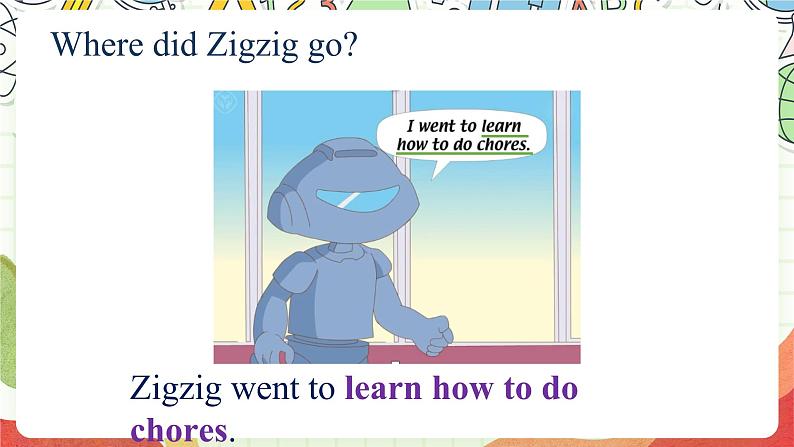 人教版新起点英语五上 Unit 6 《Chores》 Story time 课件06