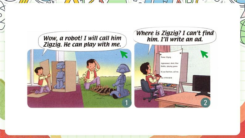 人教版新起点英语五上 Unit 6 《Chores》 Story time 课件08