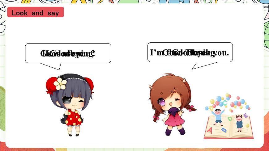滬教牛津版（六三制一起）英語二上Module 1 Unit 1《Hello》課件第6頁