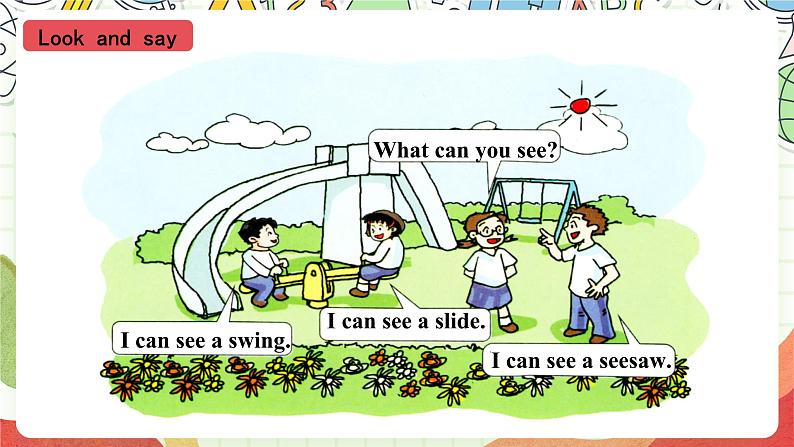沪教牛津版(六三制一起)英语二上Module 3 Unit 1《In the children's garden》 课件+素材05