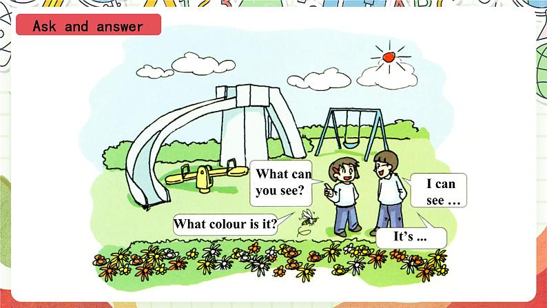 沪教牛津版(六三制一起)英语二上Module 3 Unit 1《In the children's garden》 课件+素材06