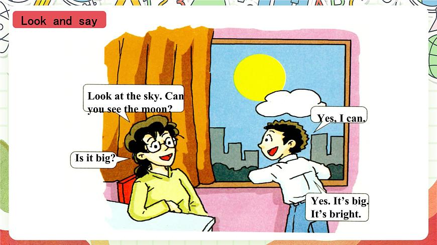 滬教牛津版（六三制一起）英語二上Module 4 Unit 1《In the sky》課件第5頁