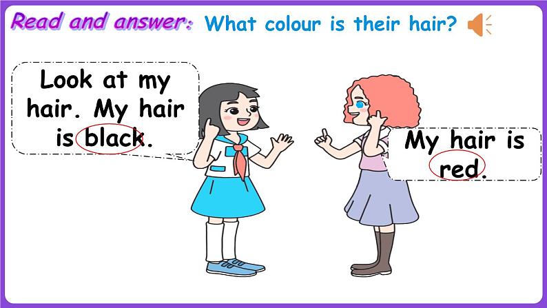 冀教版(三起)英语三上 Unit 5 About me! Lesson 3 It’s OK to be different!(课件)06