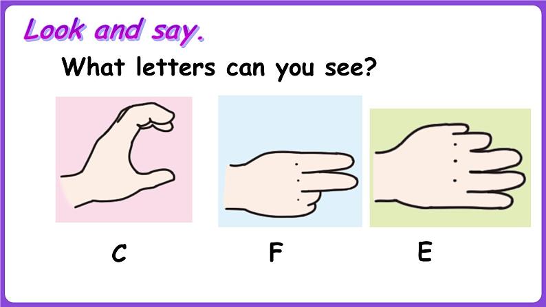冀教版(三起)英语三上 Unit 3 Colours and letters Lesson 4 My letter book(课件)03