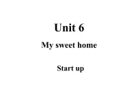 小学英语外研版（三起）2024三年级上册（2024）Unit 6 My sweet home备课课件ppt
