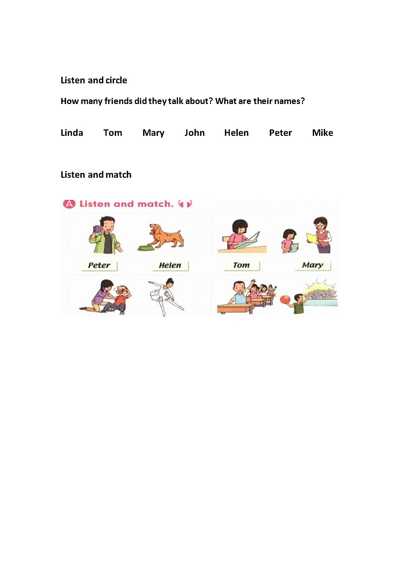 人教版(新起点)小学英语五年级上册 Unit 1 Classmates lesson 1 课件+素材01