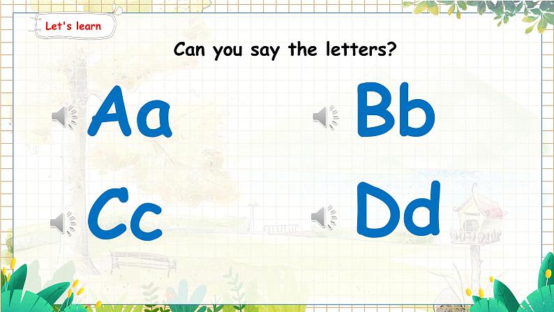 3. Unit 1 Part A Letters and sounds 人教版(2024)英语三年级上册PPT课件+表格教案03