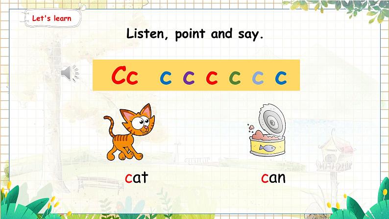 3. Unit 1 Part A Letters and sounds 人教版(2024)英语三年级上册PPT课件+表格教案07