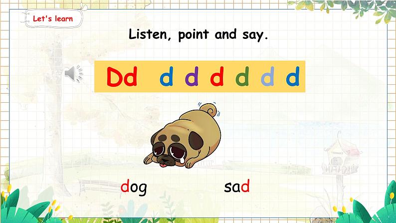 3. Unit 1 Part A Letters and sounds 人教版(2024)英语三年级上册PPT课件+表格教案08