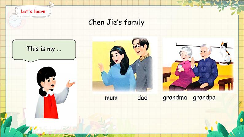 1. Unit 2 Part A Let's talk & Listen, sing and play 人教版(2024)英语三年级上册PPT课件+表格教案07
