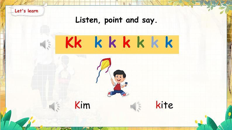 3. Unit 3 Part A Letters and sounds 人教版(2024)英语三年级上册PPT课件+表格教案07