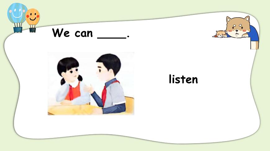 小學英語新人教版PEP三年級上冊Unit 1 Part B教學課件（2024秋）第6頁