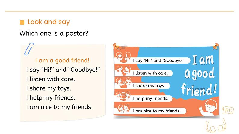 Unit 1 Making friends Part B Start to read Lesson 6 课件第6页