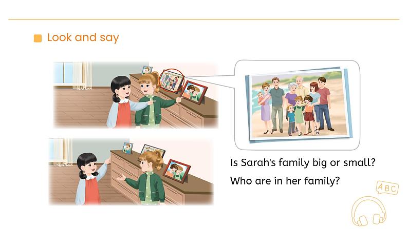 Unit 2 Different families PartB Let’s learn Lesson 5 课件03