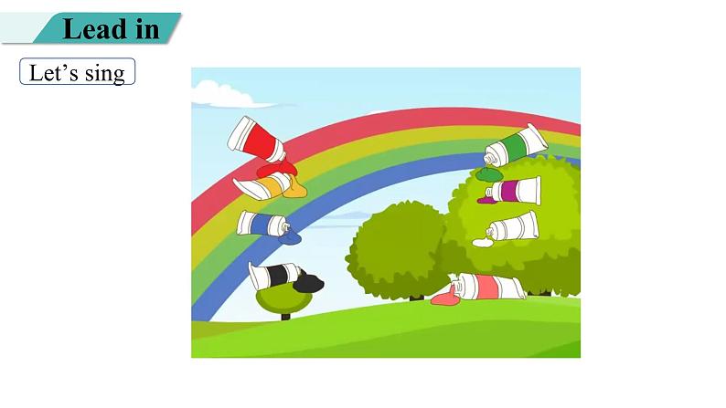 Unit 5 The colourful world PartA(2) Let's learn~Listen and chant课件第2页