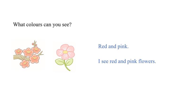 Unit 5 The colourful world PartB(2) Let's learn~Listen and do课件05