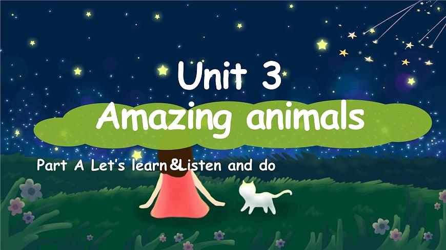 Unit3 第2課時(shí) Part A Let's learn&Listen and do（教學(xué)課件）第1頁
