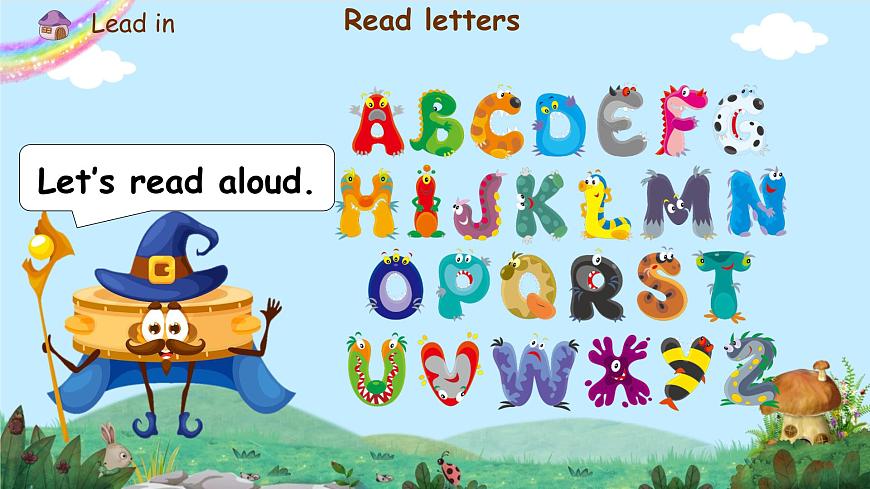 Unit 5 The colourful world 第2課時(shí) Part A Letters and sounds(教學(xué)課件)第5頁