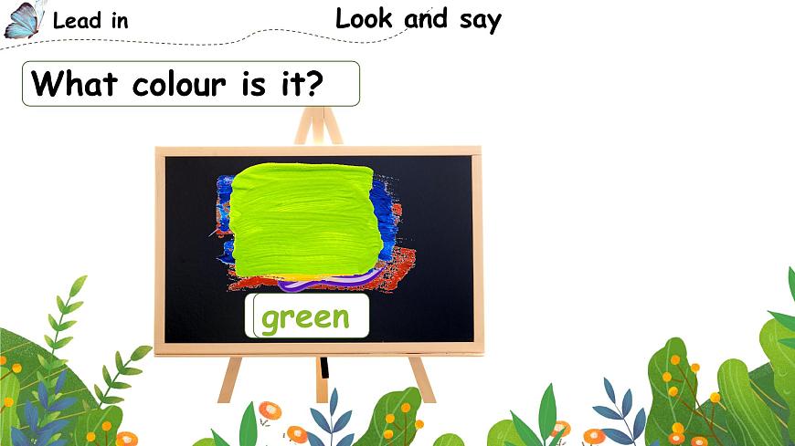 Unit 5 The colourful world 第3課時 Part B Let's talk＆Let's learn(教學課件)第5頁