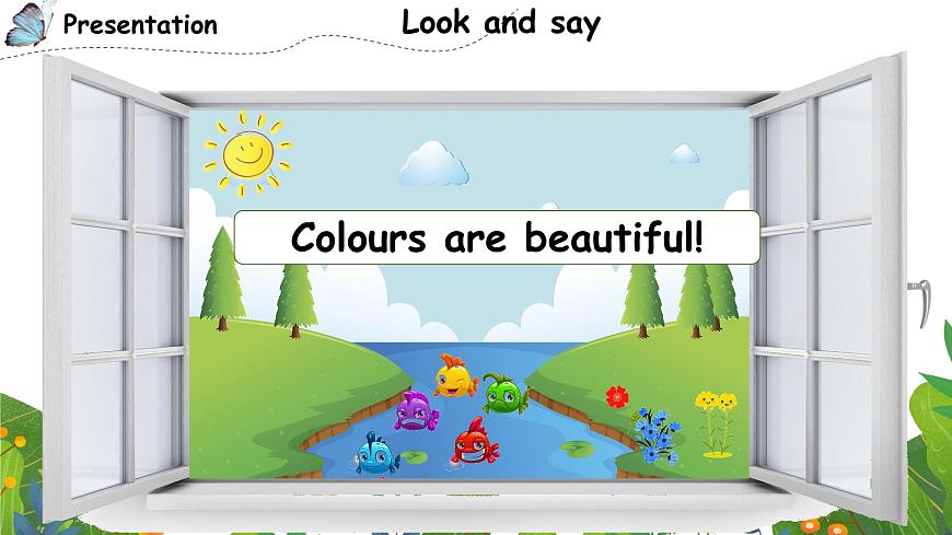 Unit 5 The colourful world 第3課時 Part B Let's talk＆Let's learn(教學課件)第7頁