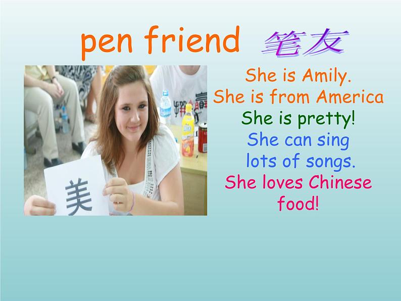 外研版(一起)六上Module 5《Unit 1 Unit 1 Can I write to her》ppt课件2第7页
